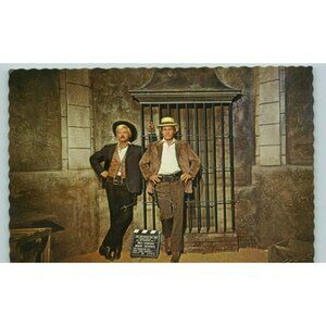 Postcard Stars Hall Of Fame Orlando Florida Butch Cassidy & the Sundance kid